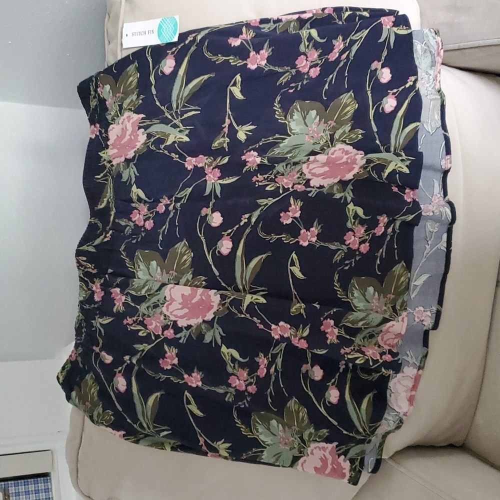 Elastic Waist Floral Skirt from Vera Moda